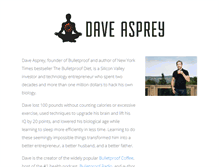 Tablet Screenshot of daveasprey.com